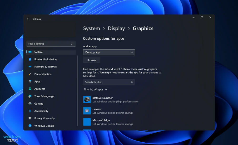 gpu settings nvidia graphics card not detected windows 11