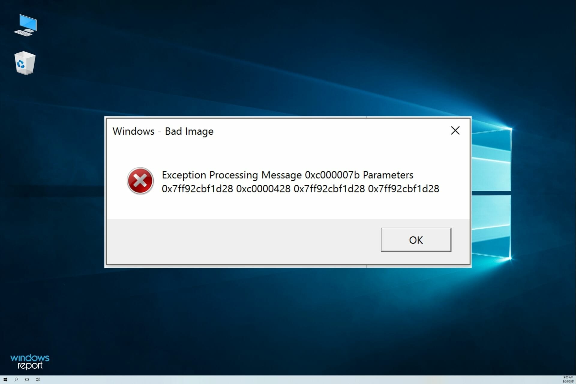 How to fix the Windows Bad Image error