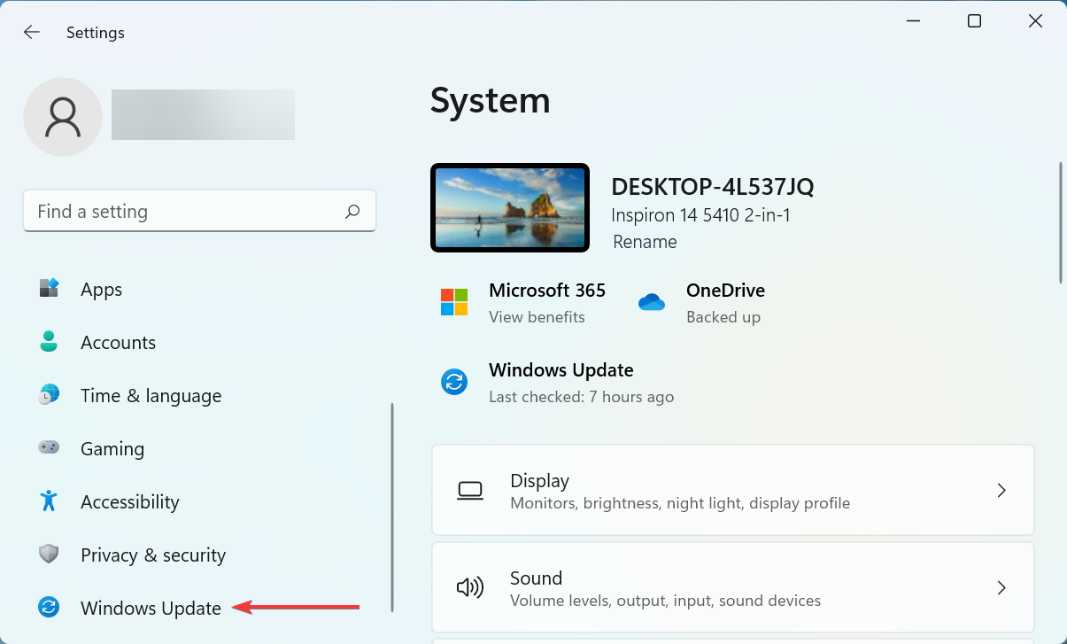 Windows Update to fix bitlocker error windows 11