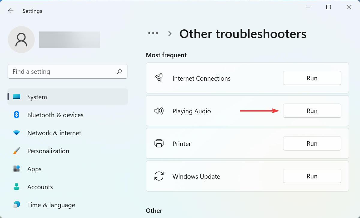 Playing audio troubleshooter to fix hp envy sound not working