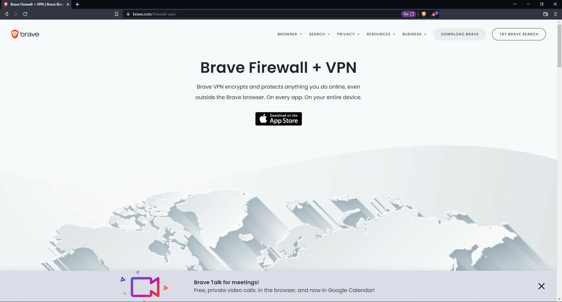 Brave Firewall and VPN.