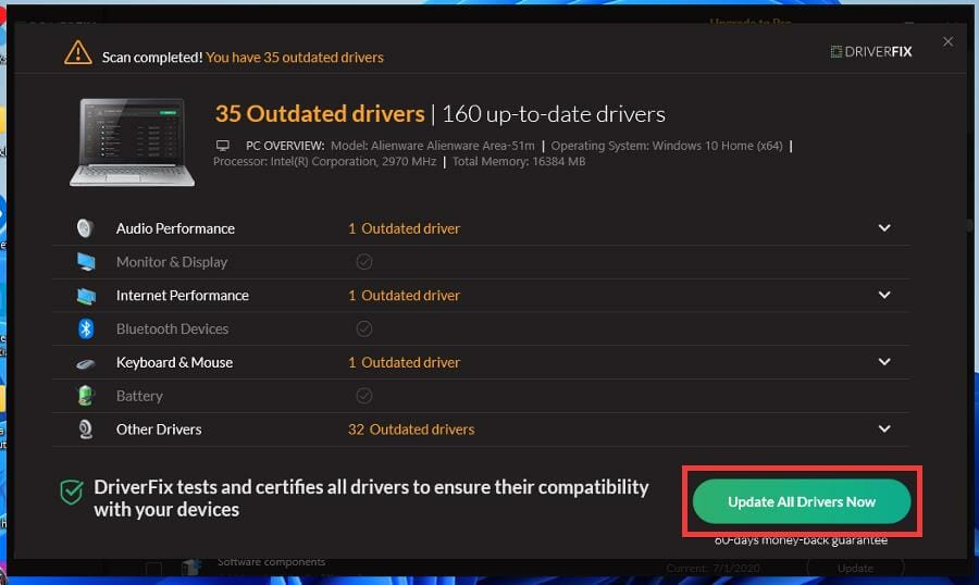 driverfix update drivers