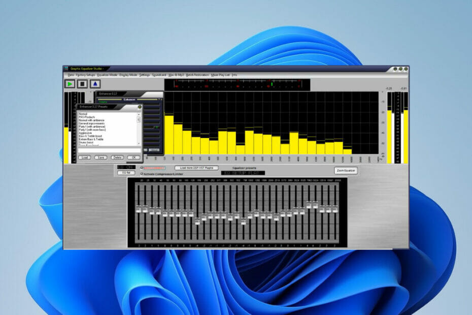 windows 11 equalizer