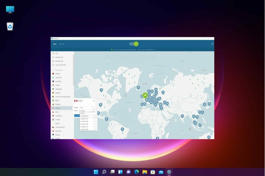NordVPN is not working in Windows 11