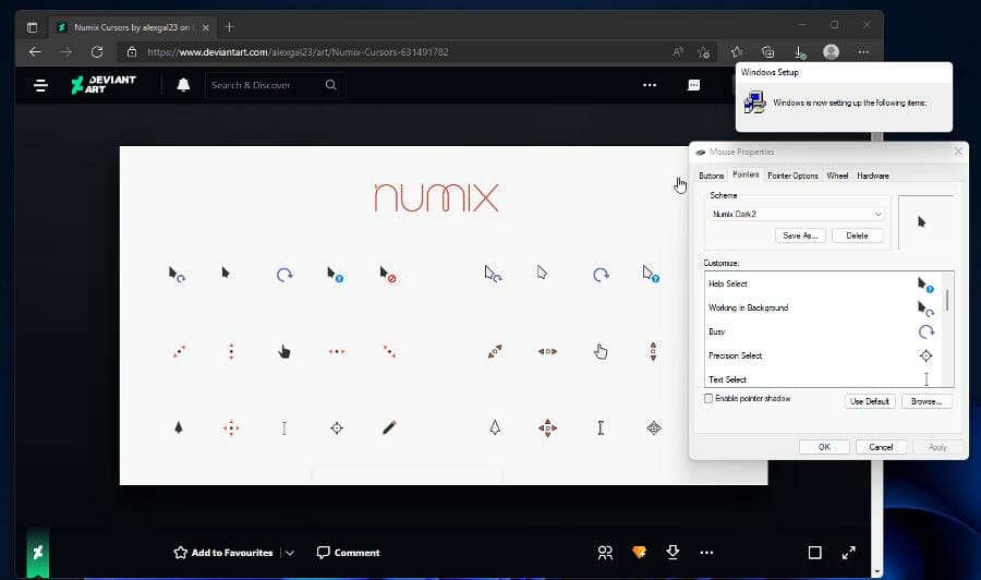 Numix Cursors by alexgal23 on DeviantArt