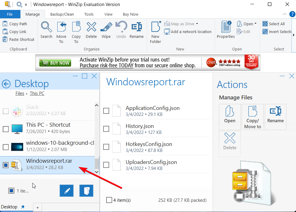 file content see winzip
