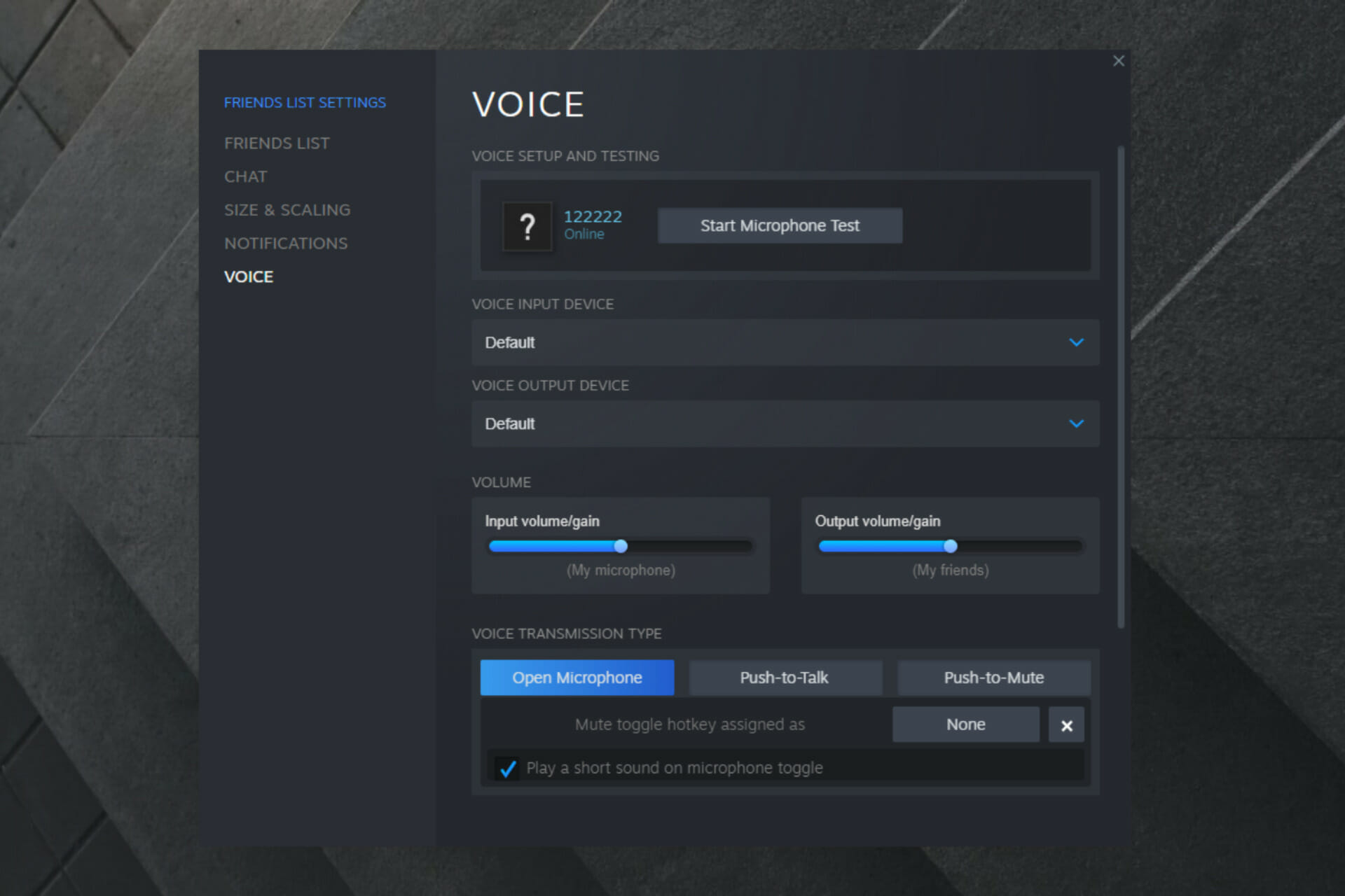 Csgo how to disable audio chat