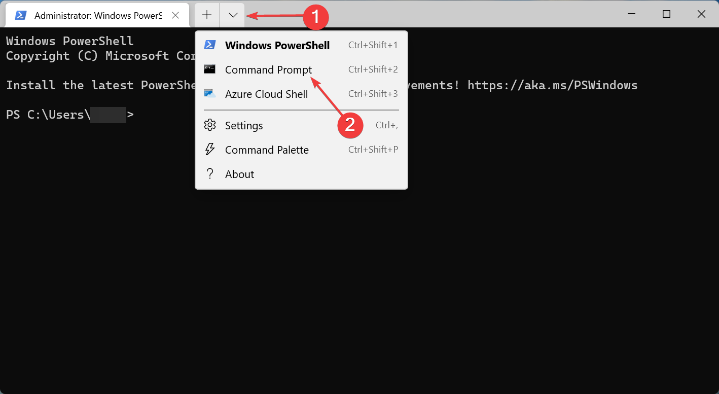 Command Prompt to change itunes backup location windows 11