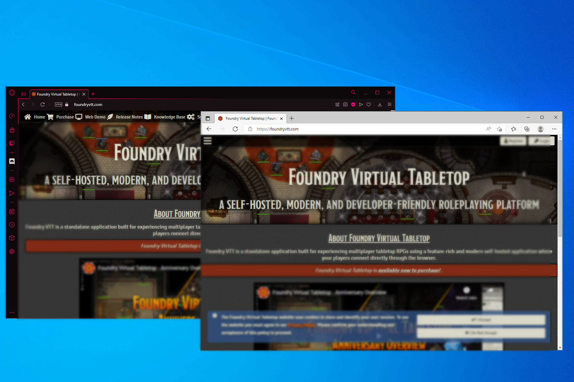 best browser for foundry vtt