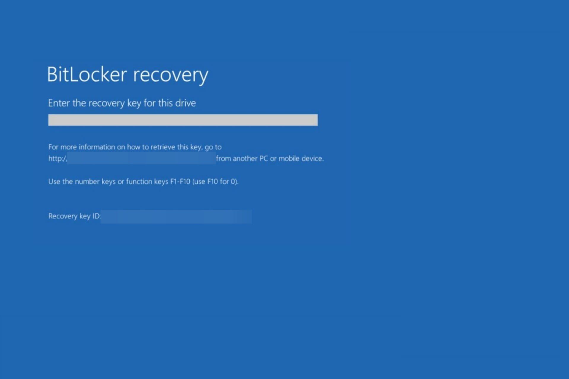 bitlocker windows 11 asking for bitlocker recovery key