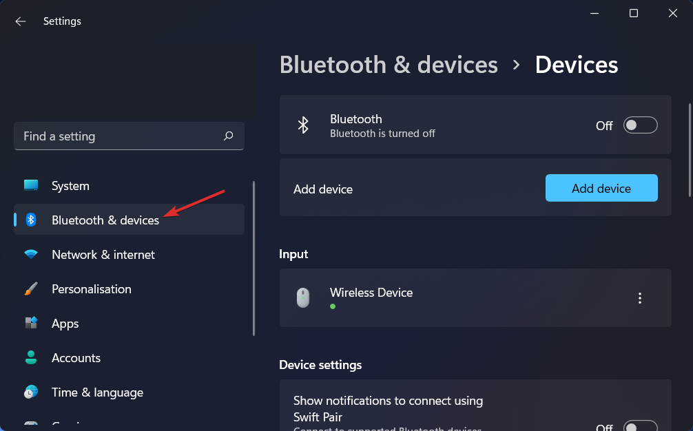 bluetooth-devices windows 11 airpods microphone