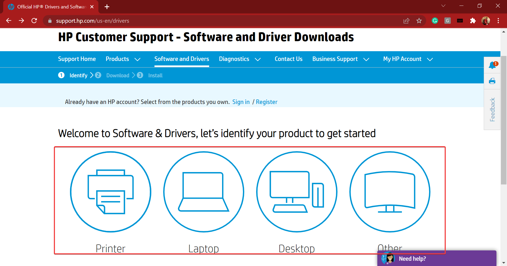 デバイスを選択して、realtek Windows 11 オーディオ ドライバーをダウンロードします