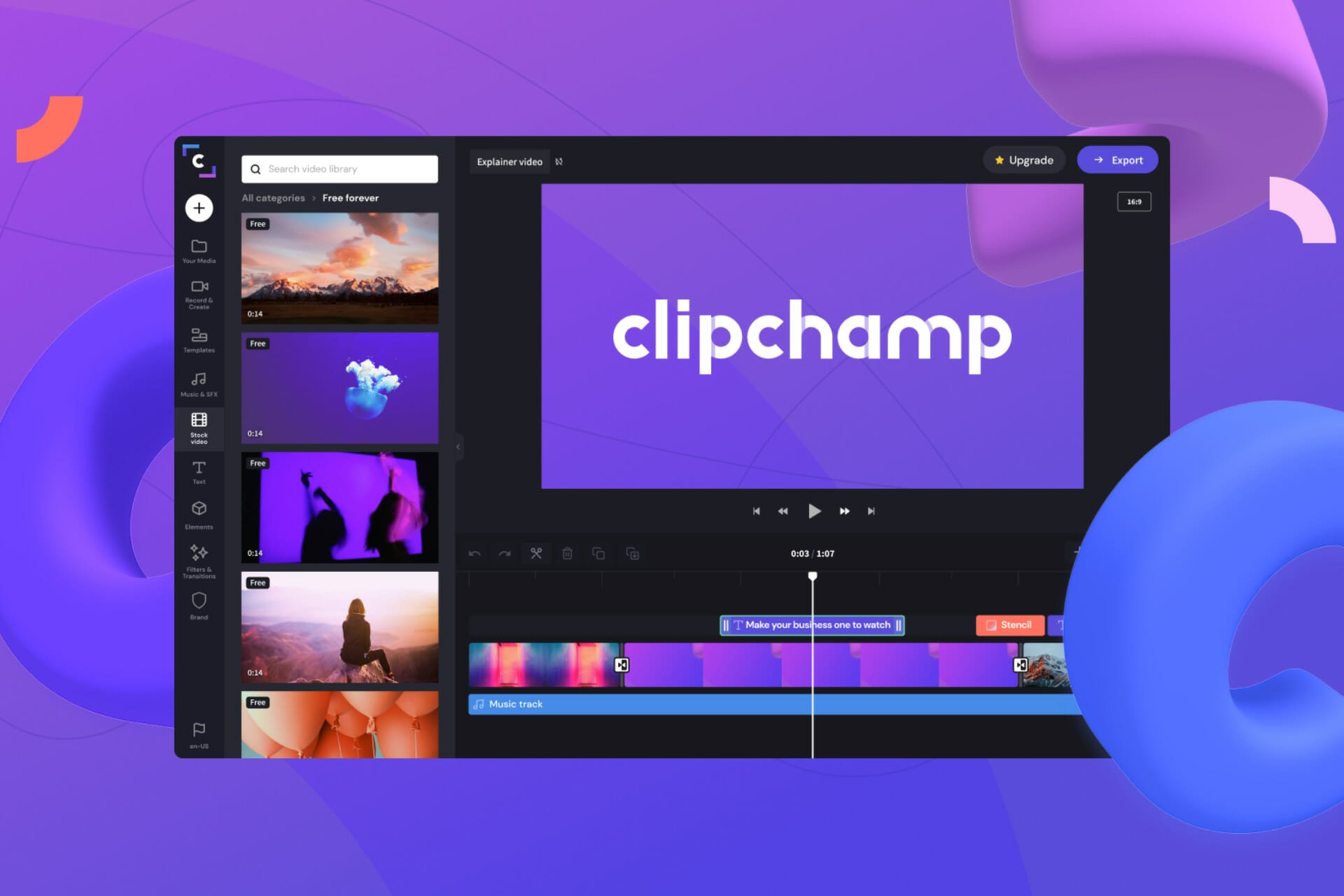 clipchamp download for windows