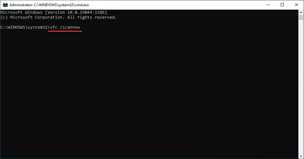 Command Prompt to fix windows 11 install error - 0x800f0989