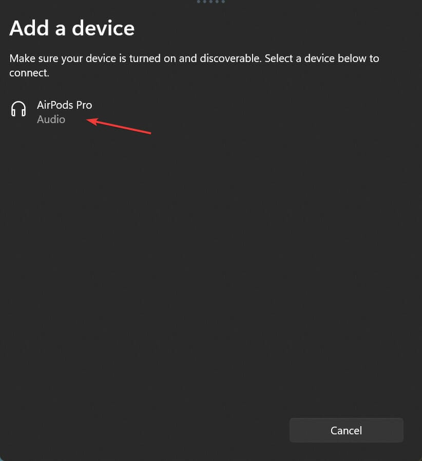 Connect to fix airpods low volume windows 11