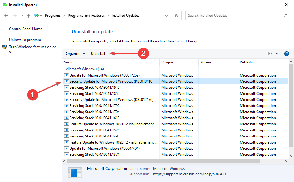 uninstall to fix windows 10 apps open and close immediately