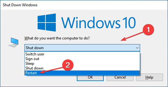 Restart Windows 11 to fix windows 11 install error - 0x800f0989