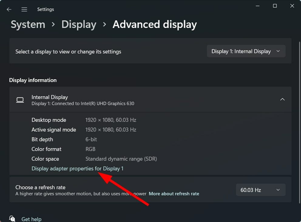 how to check graphics card in windows 11 4