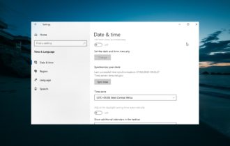 how to fix time windows 10