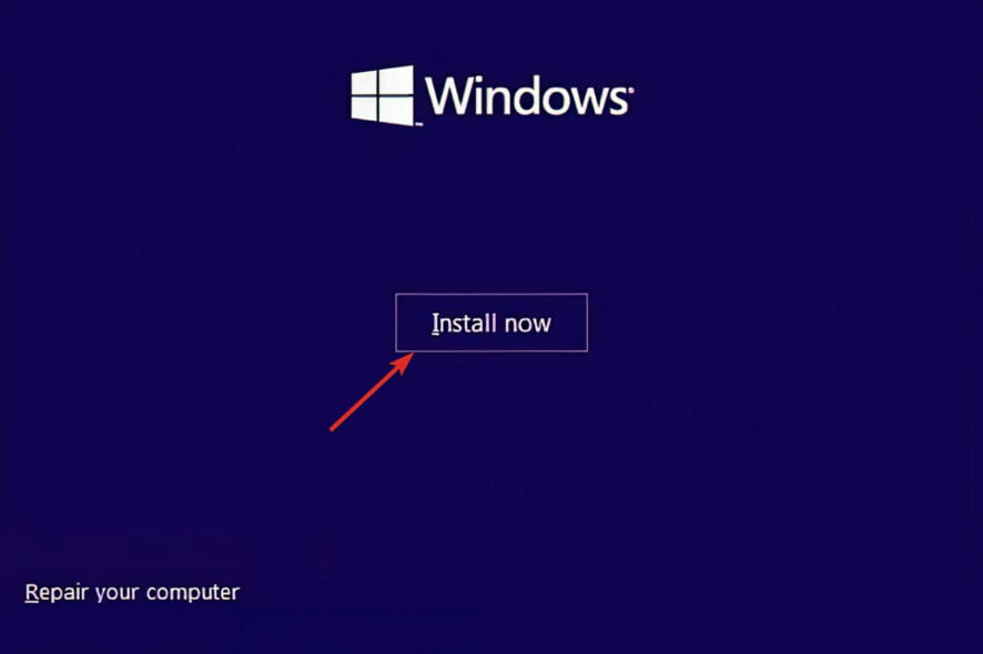 install-now-button windows 11 setup without microsoft account