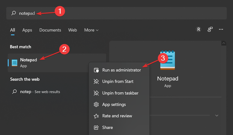 notepad-admin windows 11 setup failed to validate product key
