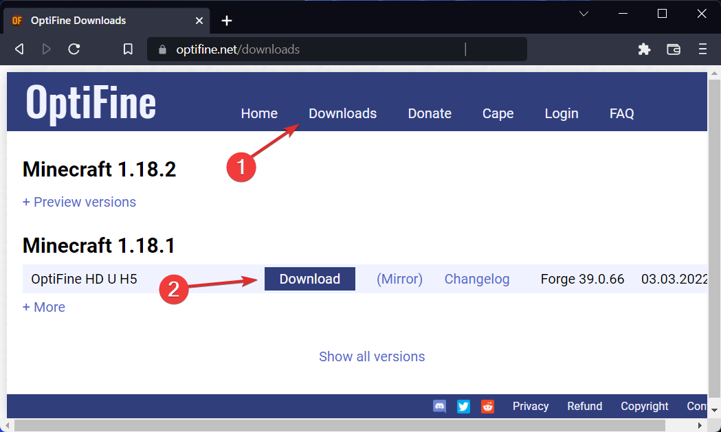 download optifine how to download optifine windows 11