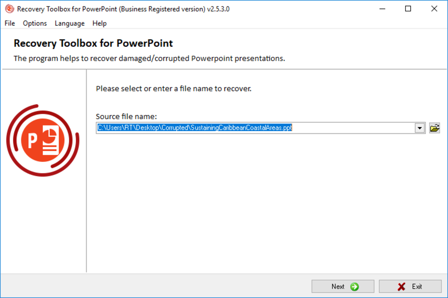 powerpoint file repair software