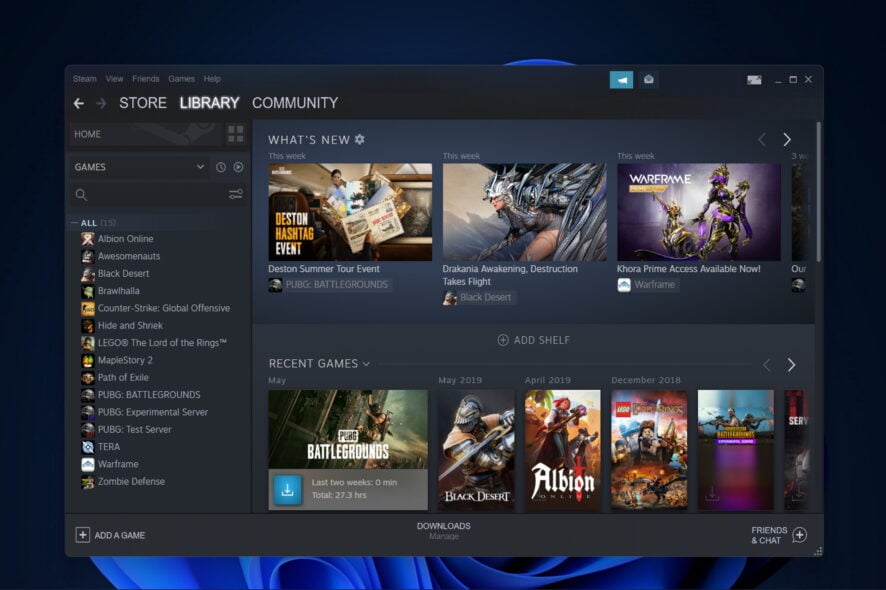 steam-windows-11 steam server browser