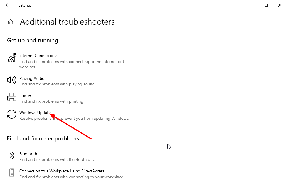 Windows Updateラップトップがシャットダウンしない.