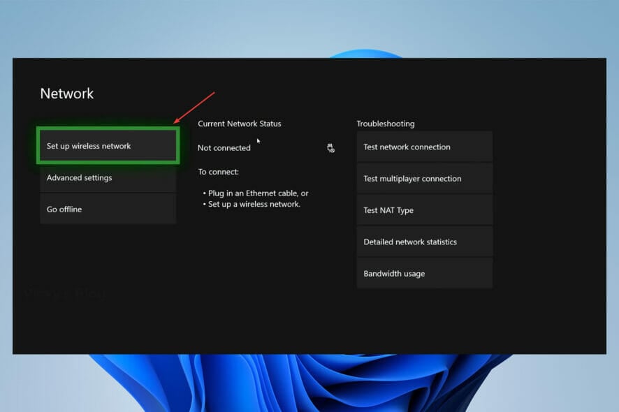 3 tips to connect Xbox One to the Internet without a controller