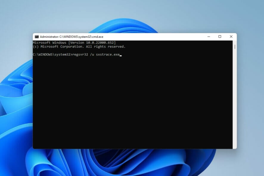 How to fix sxstrace.exe issues in Windows 11