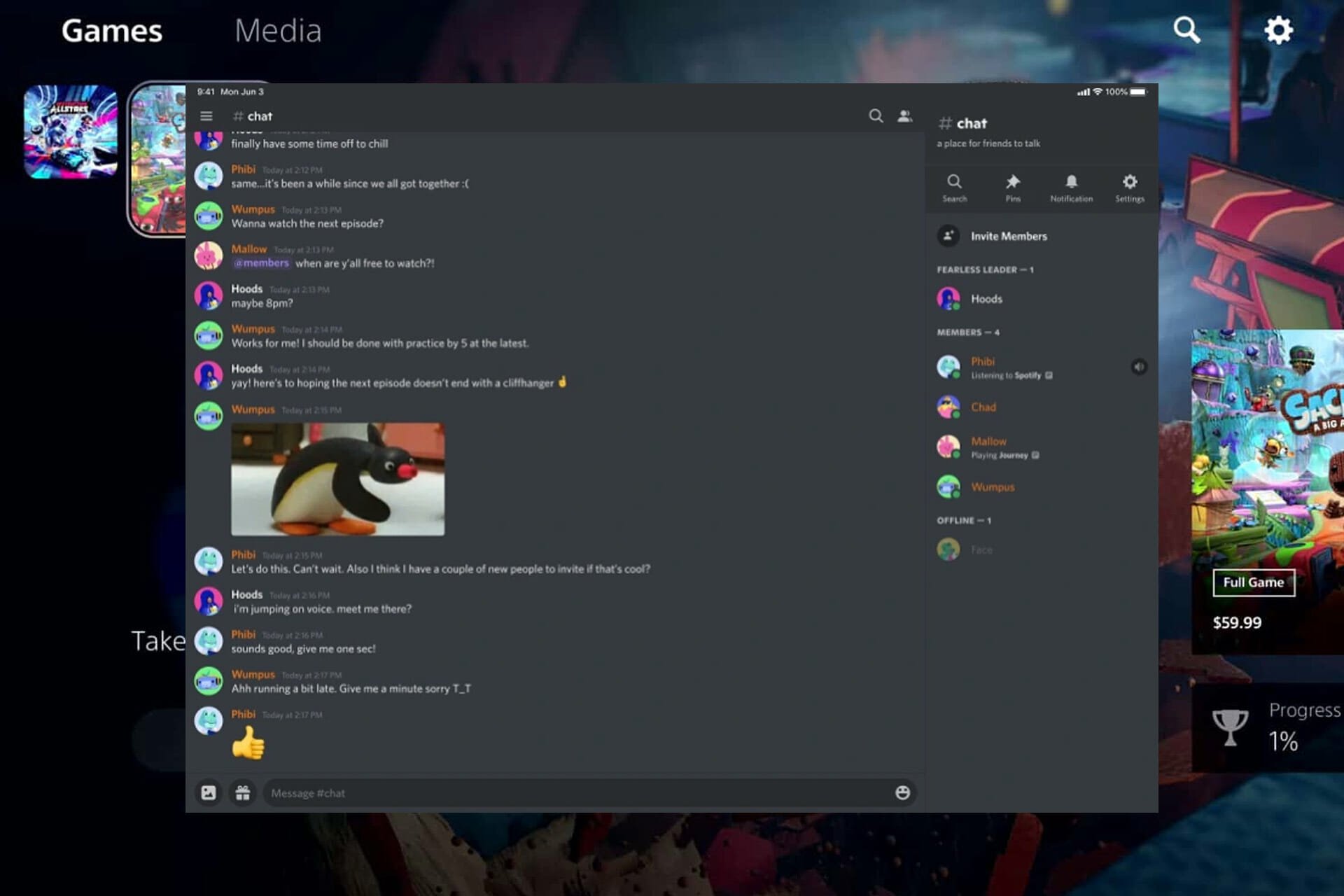 How to use Discord on PS5 without PC