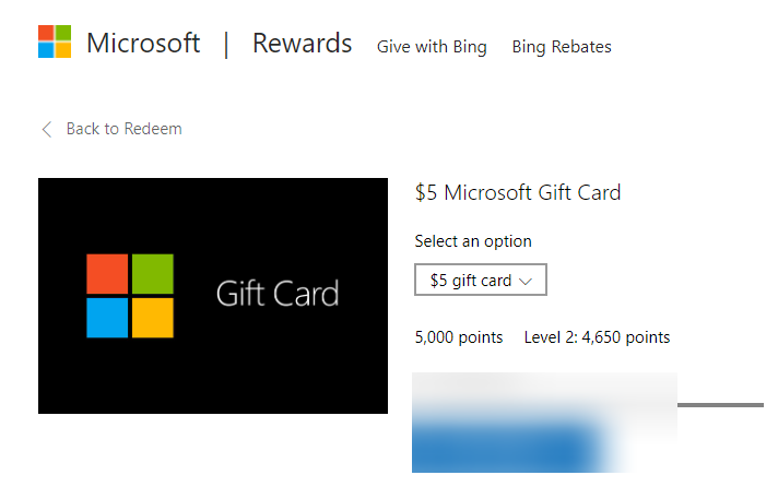 The 100 robux gift card is removed again in Microsoft Rewards. 