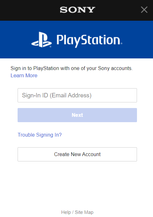 PlayStation Network - Create PSN account