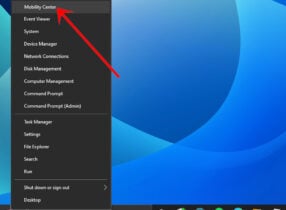 How to enable Windows Mobility Center on Windows 11