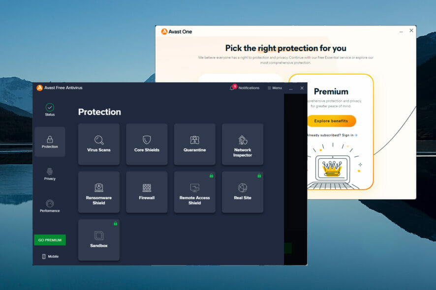 avast blocking sites with valid certs