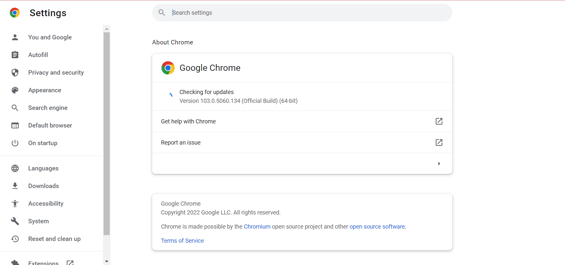 update browser to fix chrome not saving passwords