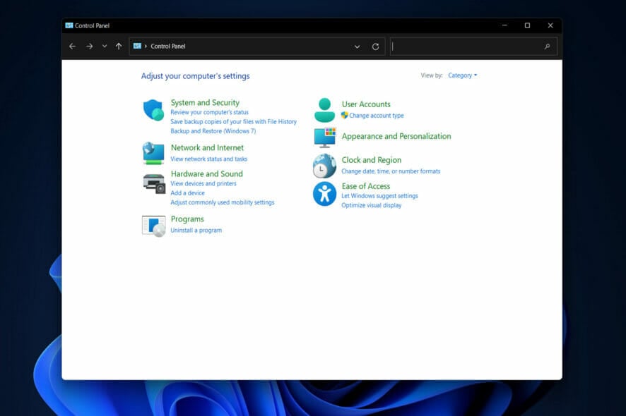 control-panel what is windows control panel