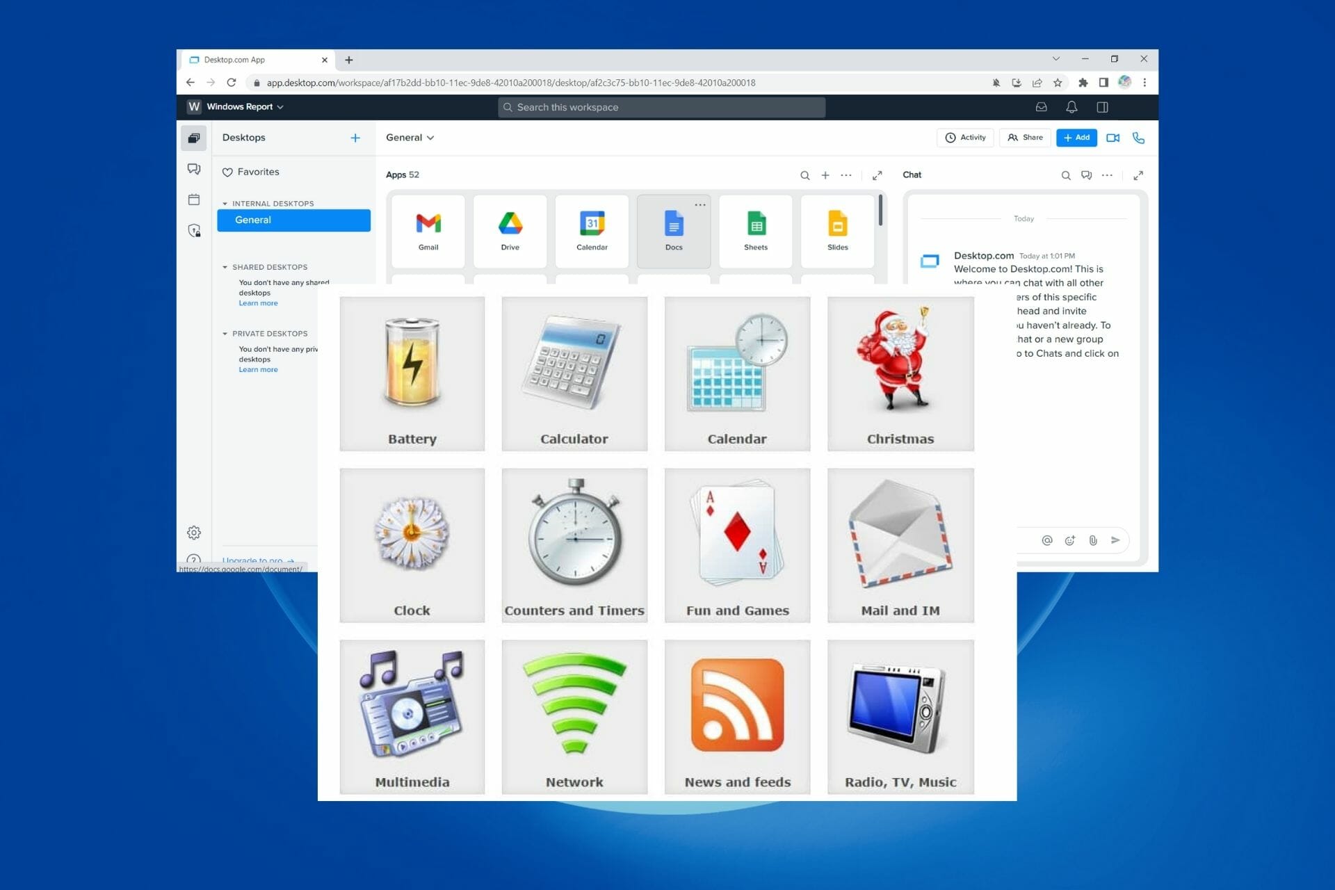 windows desktopwidgets