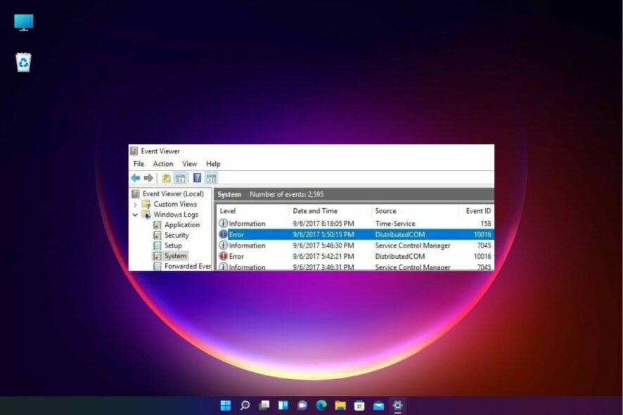 How to fix the Windows 10/11 DistributedCOM 10016 error