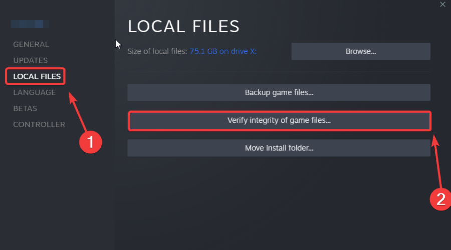 game file integrity