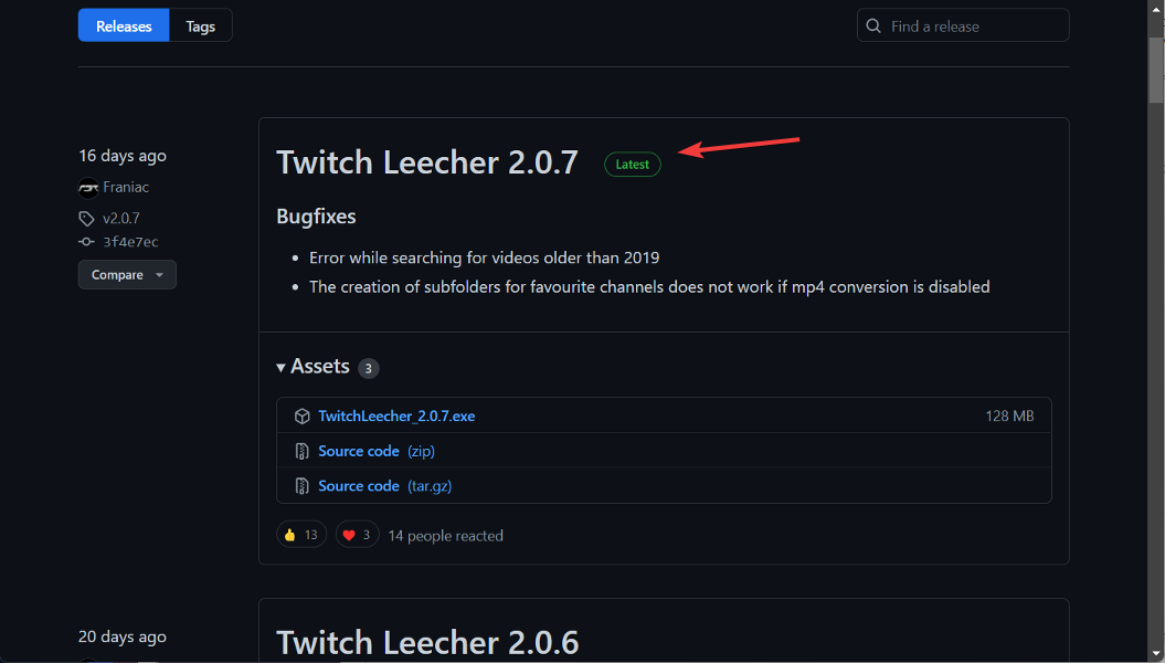 latest-twitch twitch leecher error