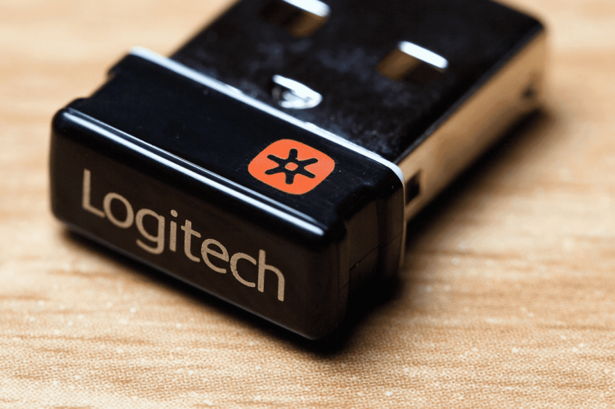 logitech receiver software