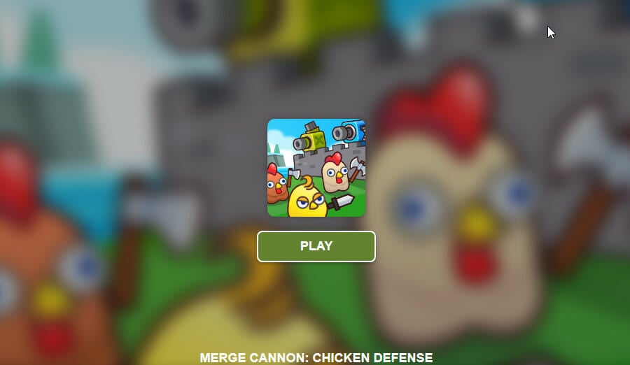 merge cannon tower defense browser game