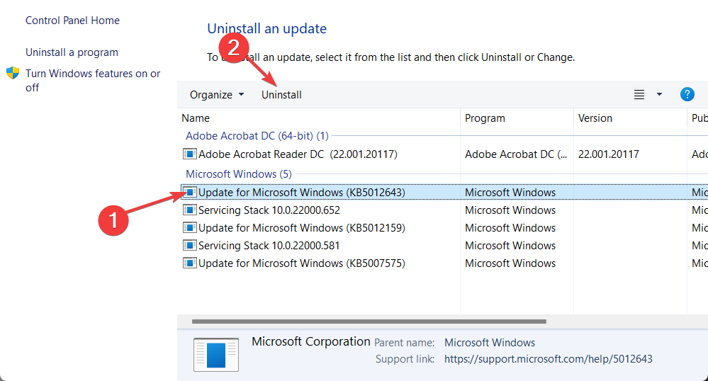 microsoft-update a debugger has been found running in your system please unload it from memory and restart program