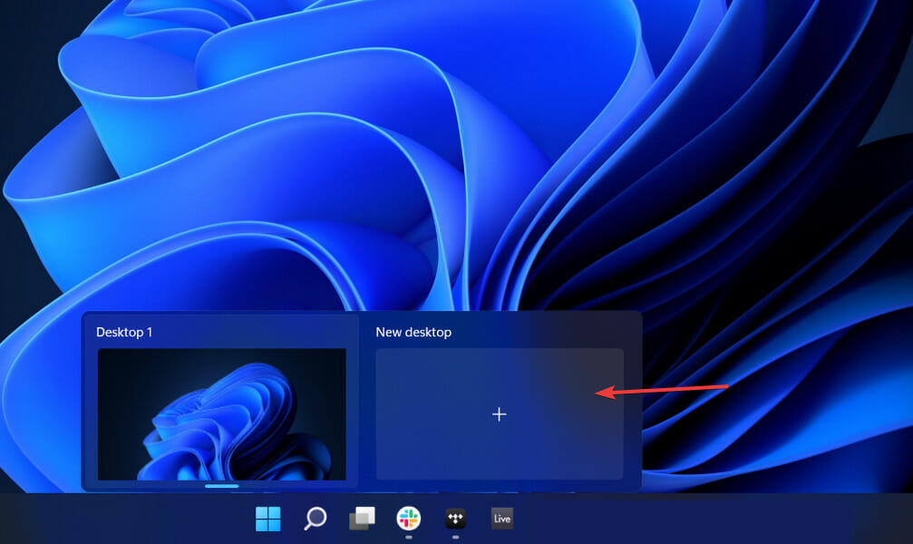new-desktop windows 11 multiple desktops