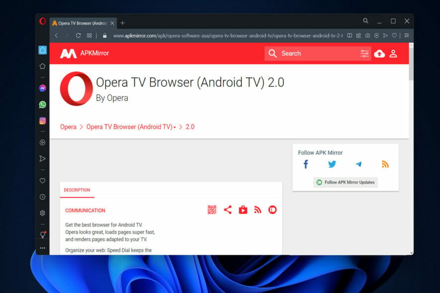 What is the Samsung Smart TV web browser?