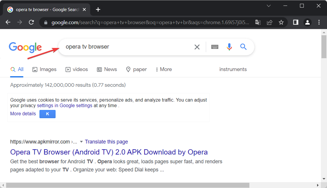 opera-search how to install opera on samsung smart tv