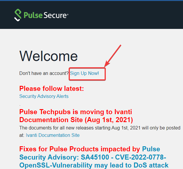 Pulse secure windows 11