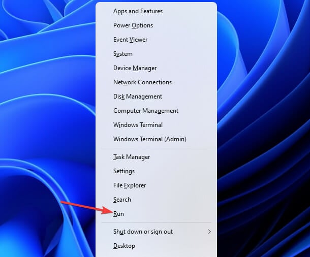 Run option windows 11 not recognizing ipad